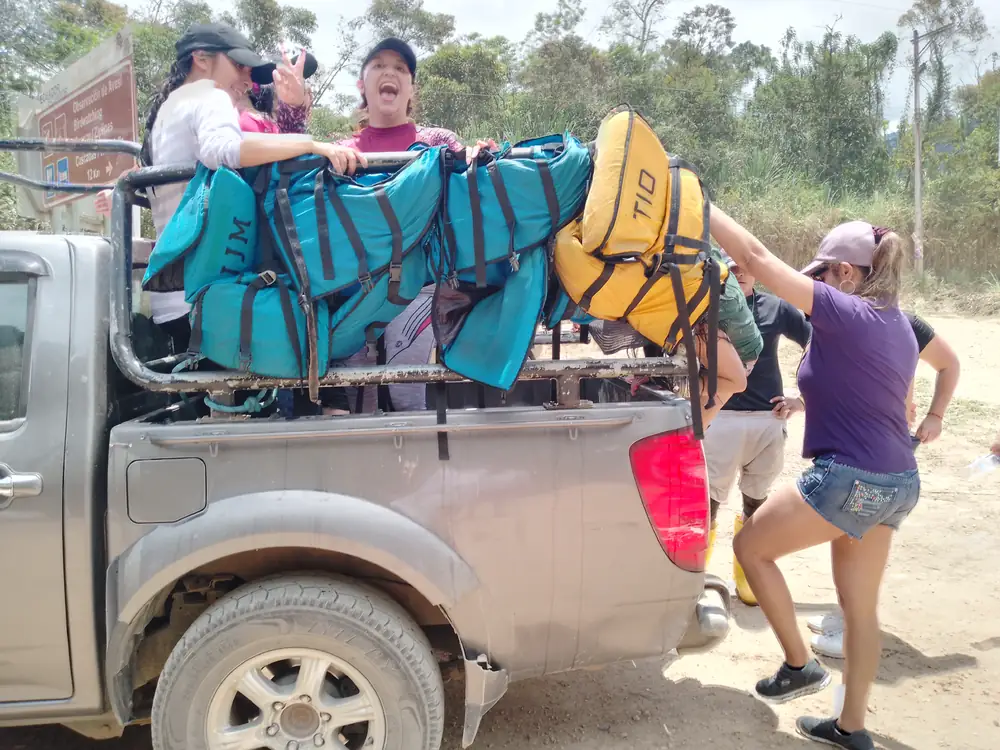 Preparación de una actividad de aventura
